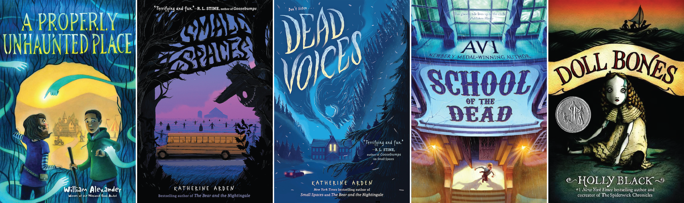 SCARY, SPOOKY MIDDLE GRADE BOOKS • For Kids (Part 2)